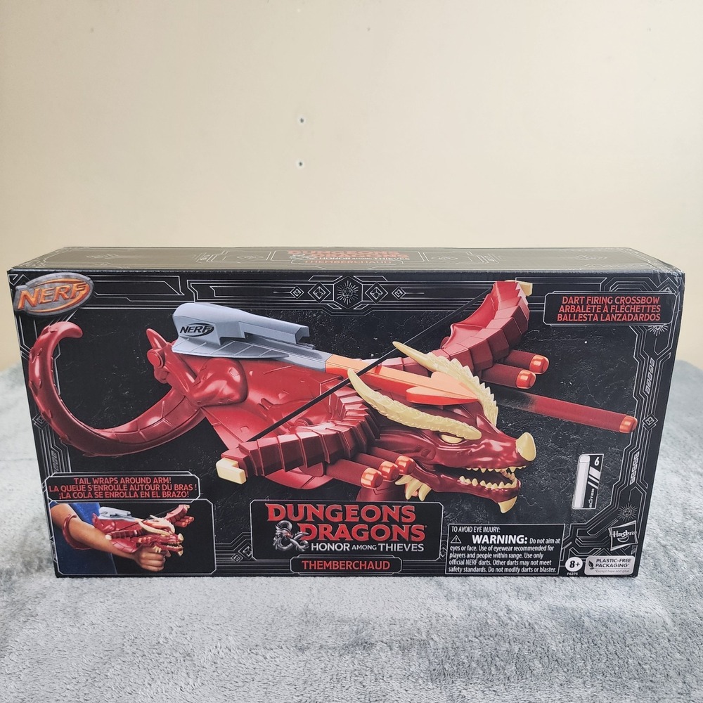 NERF Crossbow Dungeons & Dragons HONOR AMONG THIEVES Themberchaud 2023 Dart Gun